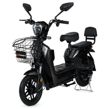 Электроскутер MES 1022-1 Yoshi, мотор 350W, черный